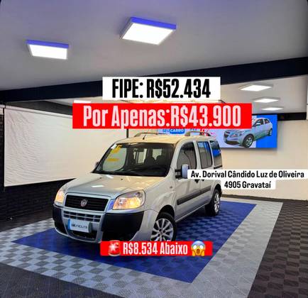 FIAT DOBLÒ 1.4 MPI ATTRACTIVE 8V FLEX 4P MANUAL FIAT DOBLÒ 1.4 MPI ATTRACTIVE 8V FLEX 4P MANUAL